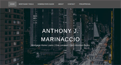 Desktop Screenshot of anthonymarinaccio.com